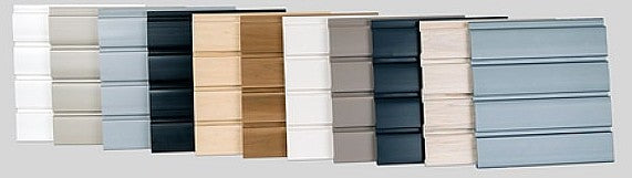 Handiwall 96" long PVC Panels Color Palette