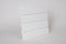 HandiWALL 48" Long White PVC Slatwall Panels - 32 sq ft per box