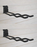 12″ Long Slatwall Mount Long Handle Tool Hook - PACK OF TWO
