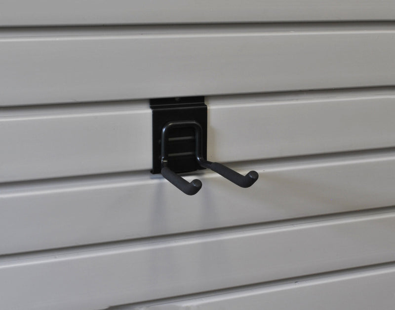 4" Long Slatwall Double Hook  - PACK OF TWO