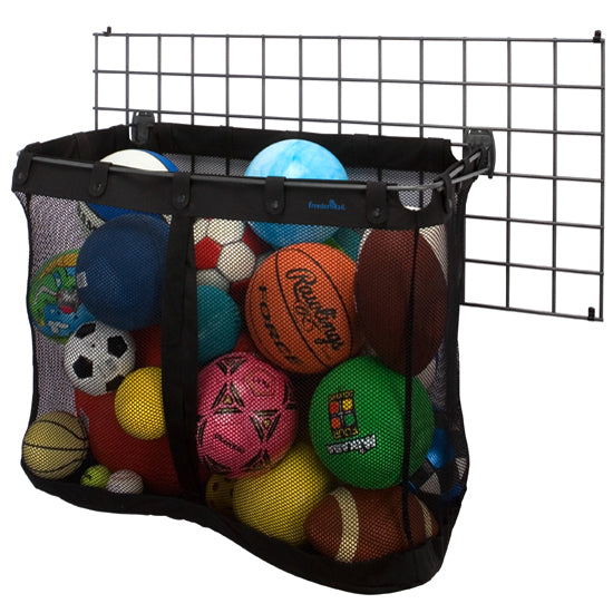 Organized Living - Schulte  7115-3026-14 BIG Mesh Sports Basket for Grid - Wall To Wall Storage