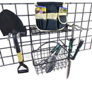 Organized Living - Schulte  7115-5200-50 The Garden Rack & Basket  23""w x 11""d x 13""h - Wall To Wall Storage