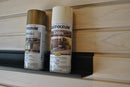 HSUS-48 Shelf Kit by HandiSolutions 4"D X 48"L  Resin Slatwall Shelf - PACK OF TWO SHELVES