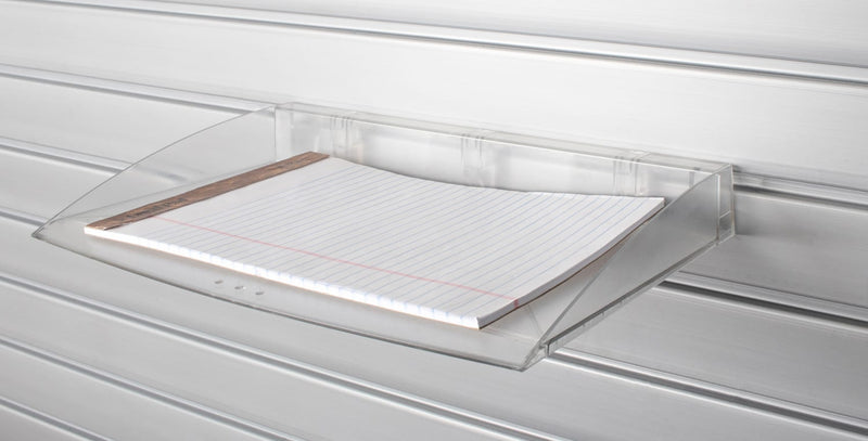 Slatwall Legal/A4 Sized Paper Holder Tray
