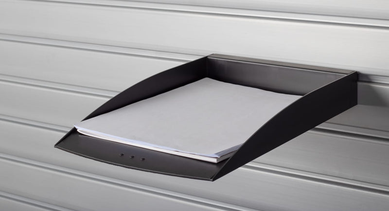 Slatwall Paper Holder Tray