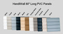 HandiWall 80" long Panels Color Section palette 