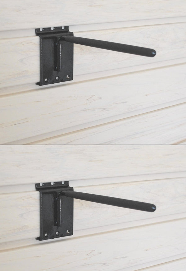 7″ Long Single Slatwall Hook  - PACK OF TWO