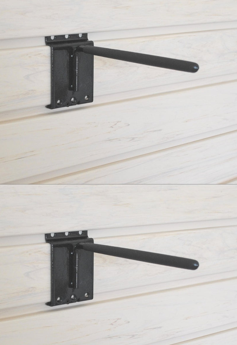 7″ Long Single Slatwall Hook  - PACK OF TWO