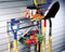 Organized Living - Schulte  7115-5200-50 The Garden Rack & Basket  23""w x 11""d x 13""h - Wall To Wall Storage