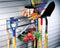 Organized Living - Schulte  7115-5200-50 The Garden Rack & Basket  23""w x 11""d x 13""h for Grid - Wall To Wall Storage