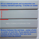 storeWALL HK-PTH Slatwall Paper Towel Holder - Wall To Wall Storage