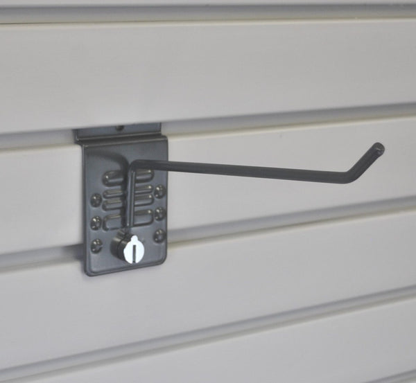 TurnLock Single Slatwall Hook - 7.5 Inch Long - PACK OF TWO
