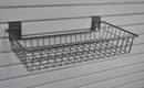 TurnLock Heavy Duty Shallow Wire Basket 4.25"H x 24"W x 12"D - PACK OF TWO