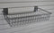 TurnLock Heavy Duty Shallow Wire Basket 4.25"H x 24"W x 12"D - PACK OF TWO