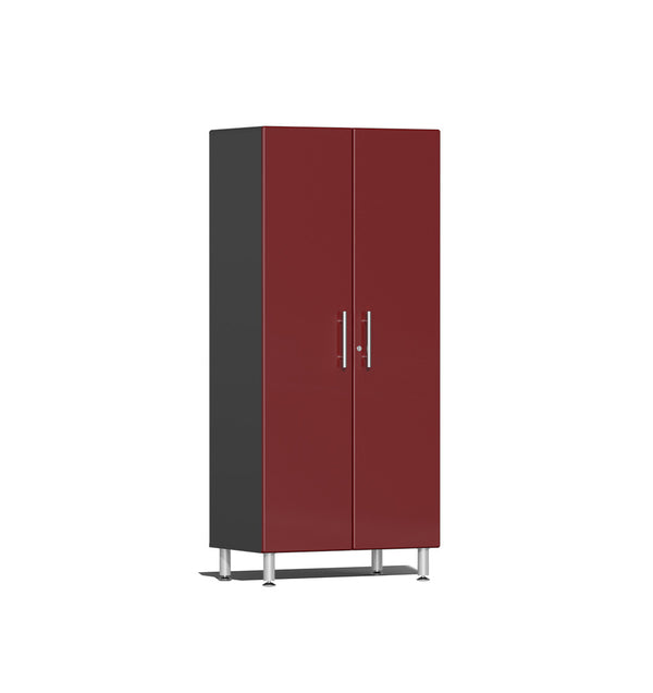 Ulti-MATE UG21006R - 3' Wide 2-Door Tall Tower Cabinet With Ruby Red Facings