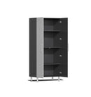 Ulti-MATE UG21006S - 3' Wide 2-Door Tall Tower Cabinet With Stardust Silver Facings