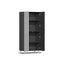 Ulti-MATE UG21006S - 3' Wide 2-Door Tall Tower Cabinet With Stardust Silver Facings