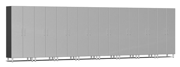 Ulti-MATE UG22680S - 24' Wide 8-Piece Tall Tower Cabinet Kit With Stardust Silver Facings