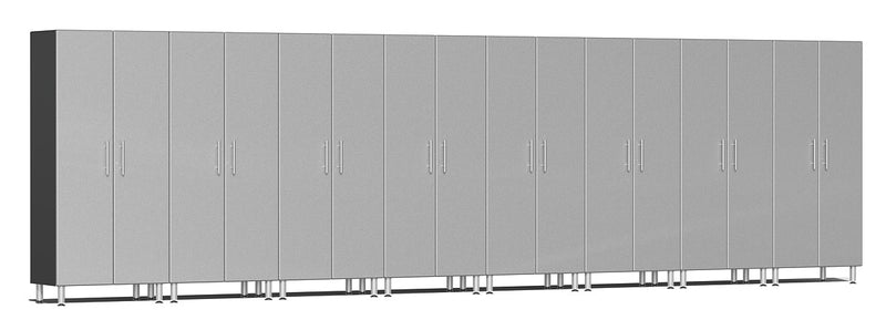 Ulti-MATE UG22680S - 24' Wide 8-Piece Tall Tower Cabinet Kit With Stardust Silver Facings