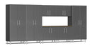 Ulti-MATE Garage 2.0 Series UG24082 Eight Piece 15' Wide Kit With Bamboo Worktop
