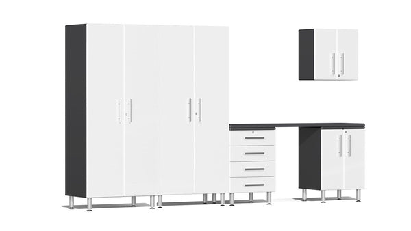 Ulti-MATE 2.0 Series UG27061 - 12' Wide Six Piece Garage Cabinet Kit with Workstation