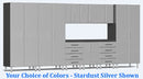 Ulti-MATE 2.0 Series UG23101* - 15' Wide 10-Piece Garage Cabinet Kit with Recessed Worktop - Wall To Wall Storage