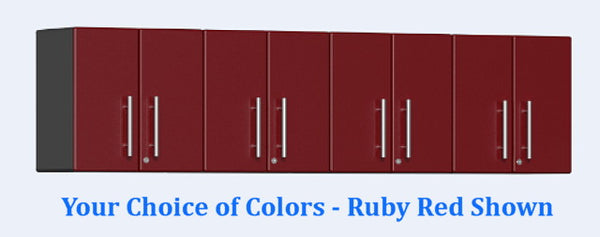 Ulti-MATE 2.0 Series UG22040* - 8' Wide  4-Piece Wall Cabinet Kit - Wall To Wall Storage