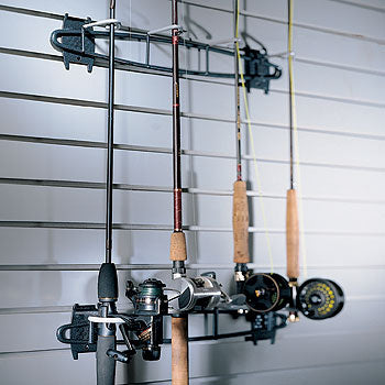 Organized Living - Schulte  7115-5050-50 Fishing Rod Holder for Grid - Wall To Wall Storage