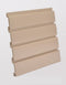 HandiWALL 96" Long Victorian Slate PVC Slatwall Panels - 32 sq. ft. per box